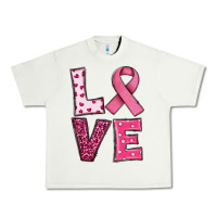 Pistachio Western Breast Cancer Love Urban Heavy Tee - RanaPortraitStore