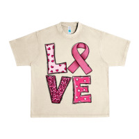 Sandshell Western Breast Cancer Love Urban Heavy Tee - RanaPortraitStore