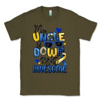 Army Green my uncle is down right awesome Classic Tee - Artiststas