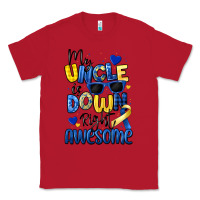 Red my uncle is down right awesome Classic Tee - Artiststas