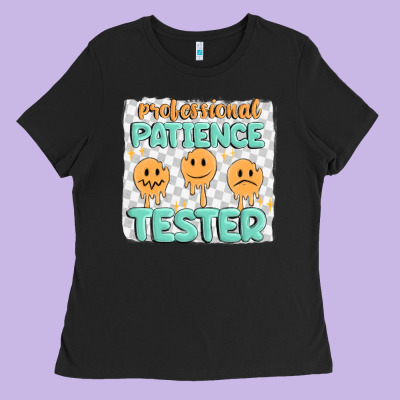 Professional Patience Ladies Tee Designed By Maliassmallbusiness