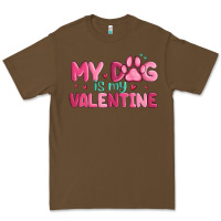 Cacao my dog is my valentine Premium Tee - MaliasSmallBusiness