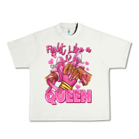 Pistachio Survivor queen Breast Cancer afro girl sneakers Urban Heavy Tee - RanaPortraitStore