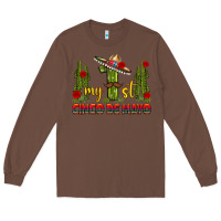 Chestnut My 1st Cinco De Mayo Long Sleeve Tee - texasbilliewilder