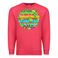 Cardinal hispanic heritage month round earrings 3 Premium Sweatshirt - BundleAndBundleShop