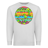 Dove Grey hispanic heritage month round earrings 3 Premium Sweatshirt - BundleAndBundleShop