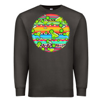 Smoke hispanic heritage month round earrings 3 Premium Sweatshirt - BundleAndBundleShop