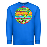 True Royal hispanic heritage month round earrings 3 Premium Sweatshirt - BundleAndBundleShop