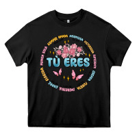Black tu eres inspiration Heavy Core Tee - MaliasSmallBusiness