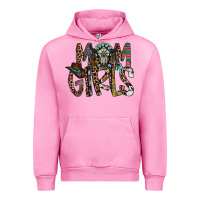 Fuchsia Pink mom of girls Urban Hoodie - RacoonDesign