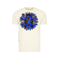 Vintage Arctic Colon Cancer Awareness sunflower Vintage Tee - RanaPortraitStore