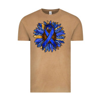 Vintage Camel Colon Cancer Awareness sunflower Vintage Tee - RanaPortraitStore