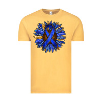 Vintage Mustard Colon Cancer Awareness sunflower Vintage Tee - RanaPortraitStore