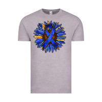 Vintage Zinc Colon Cancer Awareness sunflower Vintage Tee - RanaPortraitStore