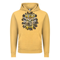 Vintage Mustard wild spirit owl Vintage Hoodie - BarkalooDesign