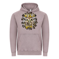 Vintage Zinc wild spirit owl Vintage Hoodie - BarkalooDesign