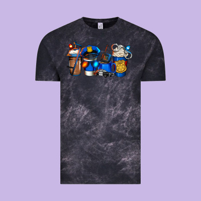 Police Coffee Vintage Tee Designed By Jasminsmagicworld