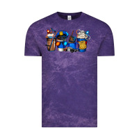 Cloud Purple police coffee Vintage Tee - Jasminsmagicworld