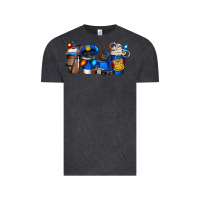 Vintage Black police coffee Vintage Tee - Jasminsmagicworld