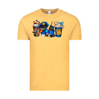 Vintage Mustard police coffee Vintage Tee - Jasminsmagicworld