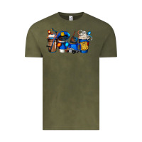 Vintage Olive police coffee Vintage Tee - Jasminsmagicworld