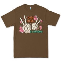 Cacao good energy is contagious Premium Tee - MaliasSmallBusiness