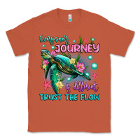 Copper everyone's journey is different trust the flow Classic Tee - Artiststas