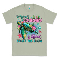 Matcha everyone's journey is different trust the flow Classic Tee - Artiststas