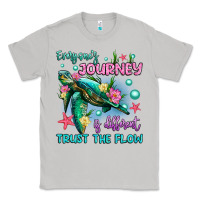 Moon Dust everyone's journey is different trust the flow Classic Tee - Artiststas