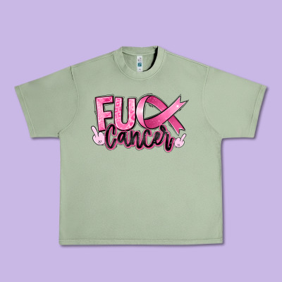 Fu*ck Cancer Urban Heavy Tee Designed By Ranaportraitstore