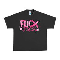 Pigment Black Fu*ck Cancer Urban Heavy Tee - RanaPortraitStore