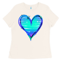 Bone Mermaid Heart Ladies Tee - Jasminsmagicworld
