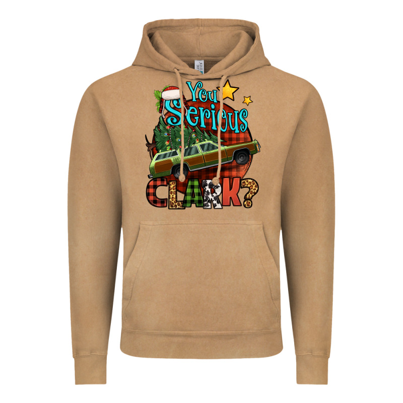 You Serious Clark With Christmas Car Vintage Hoodie by Jasminsmagicworld | Teevron