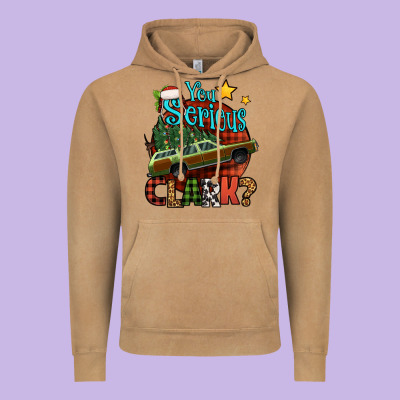 You Serious Clark With Christmas Car Vintage Hoodie Designed By Jasminsmagicworld
