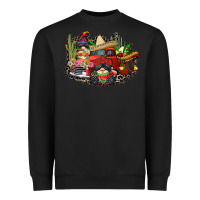 Black cinco de mayo truck Heavyweight Sweatshirt - CowGirlArtShop