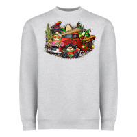 Heather Grey cinco de mayo truck Heavyweight Sweatshirt - CowGirlArtShop