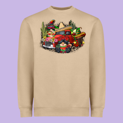 Cinco De Mayo Truck Heavyweight Sweatshirt Designed By Cowgirlartshop