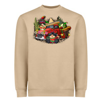 Mushroom cinco de mayo truck Heavyweight Sweatshirt - CowGirlArtShop