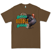 Cacao Thanksgiving turkey gobble gobble Premium Tee - NancyCooperArtShop