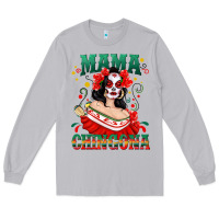 Moon Dust Mama Chingona Skull Long Sleeve Tee - texasbilliewilder