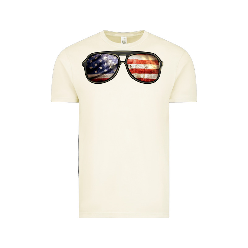 Amerıcan Flag Glasses Vintage Tee by BarkalooDesign | Teevron