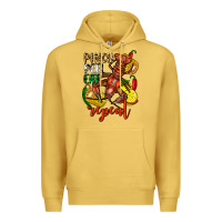 Antique Gold Pinch peel eat repeat crawfish Premium Hoodie - FaDigitalArtStudio