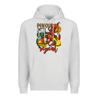 Dove Grey Pinch peel eat repeat crawfish Premium Hoodie - FaDigitalArtStudio