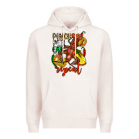 Pale Pink Pinch peel eat repeat crawfish Premium Hoodie - FaDigitalArtStudio