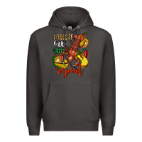 Smoke Pinch peel eat repeat crawfish Premium Hoodie - FaDigitalArtStudio