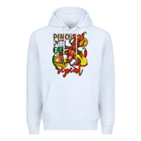 White Pinch peel eat repeat crawfish Premium Hoodie - FaDigitalArtStudio