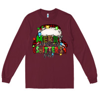 Burgundy merry christmas shitter's full christmas vacation Long Sleeve Tee - Jasminsmagicworld