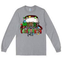 Heather Grey merry christmas shitter's full christmas vacation Long Sleeve Tee - Jasminsmagicworld