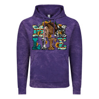 Cloud Purple western momlife skull with bandana Vintage Hoodie - Jasminsmagicworld