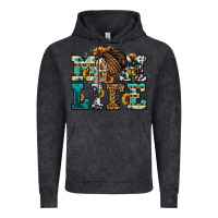 Vintage Black western momlife skull with bandana Vintage Hoodie - Jasminsmagicworld
